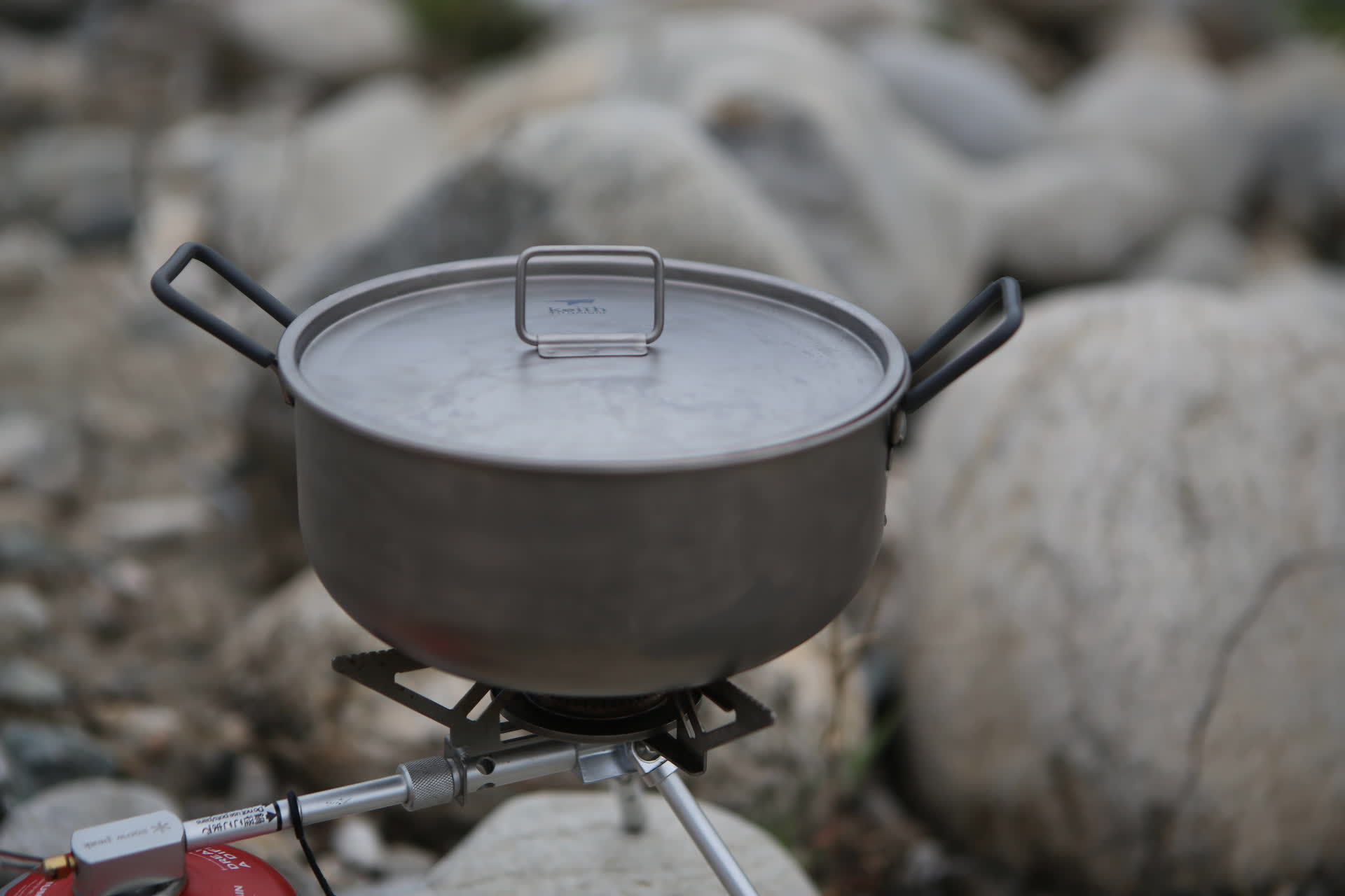 Casseroles de Camping en Titane-1
