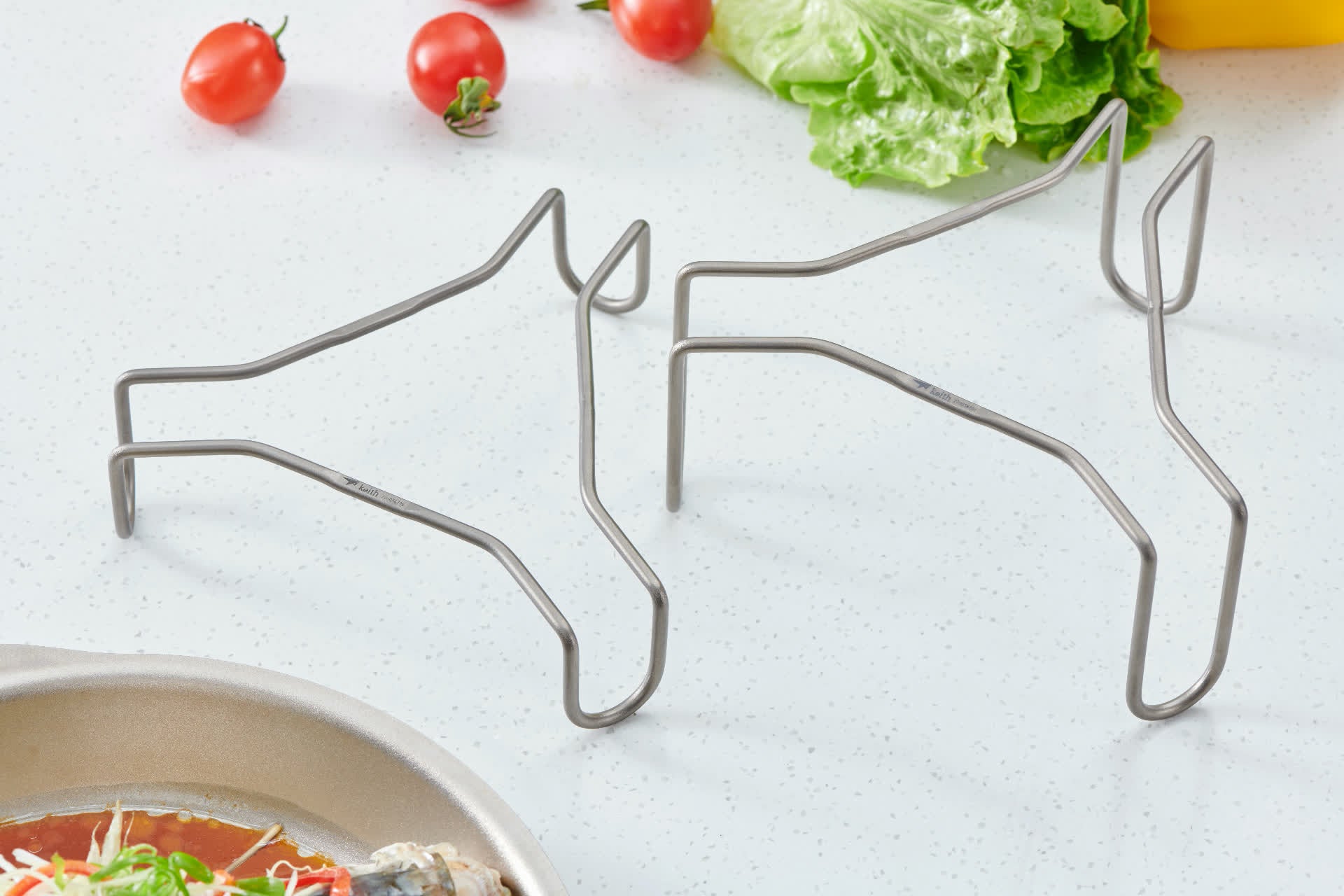 Supports de Cuisson Vapeur en Titane-4