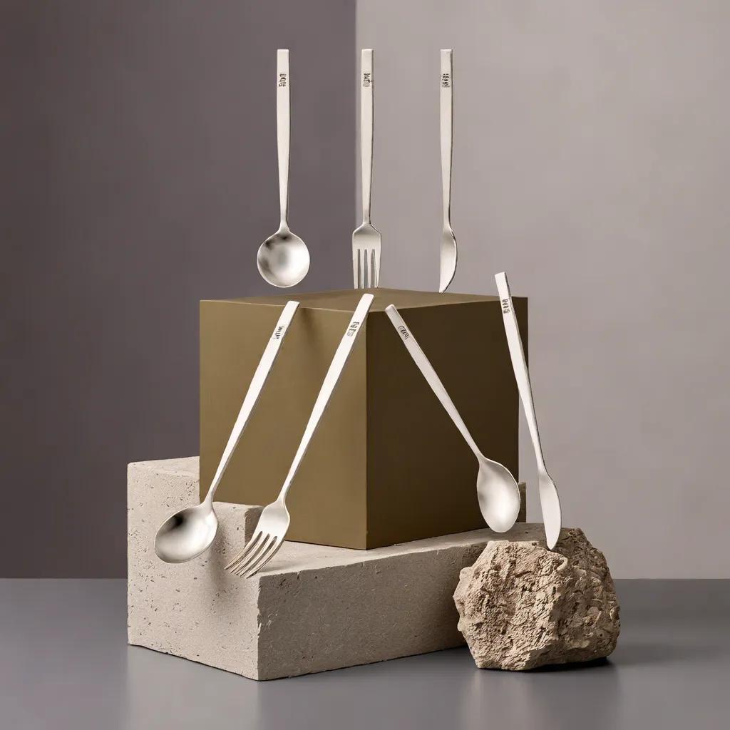Couverts de Table en Titane-1