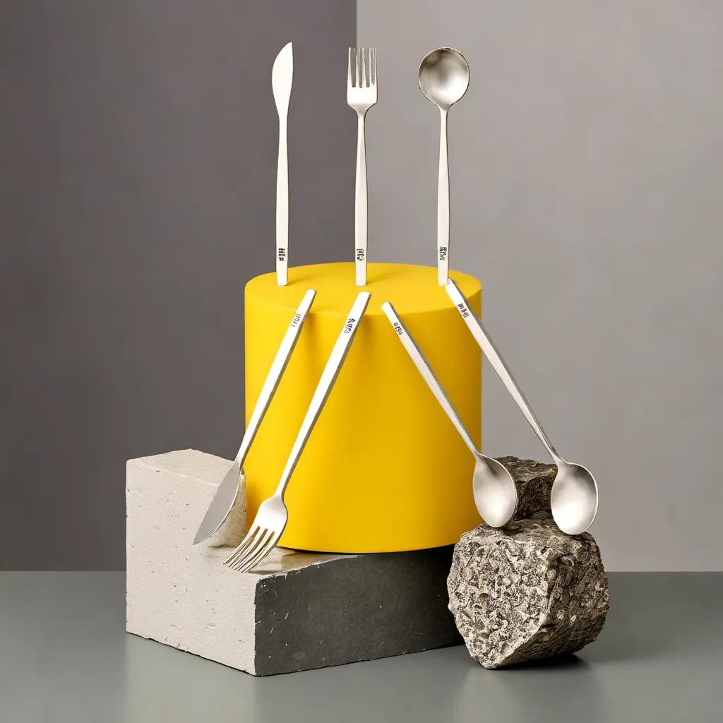 Couverts de Table en Titane-2