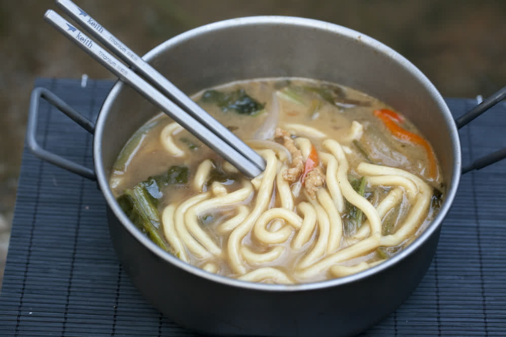 Casseroles de Camping en Titane-4
