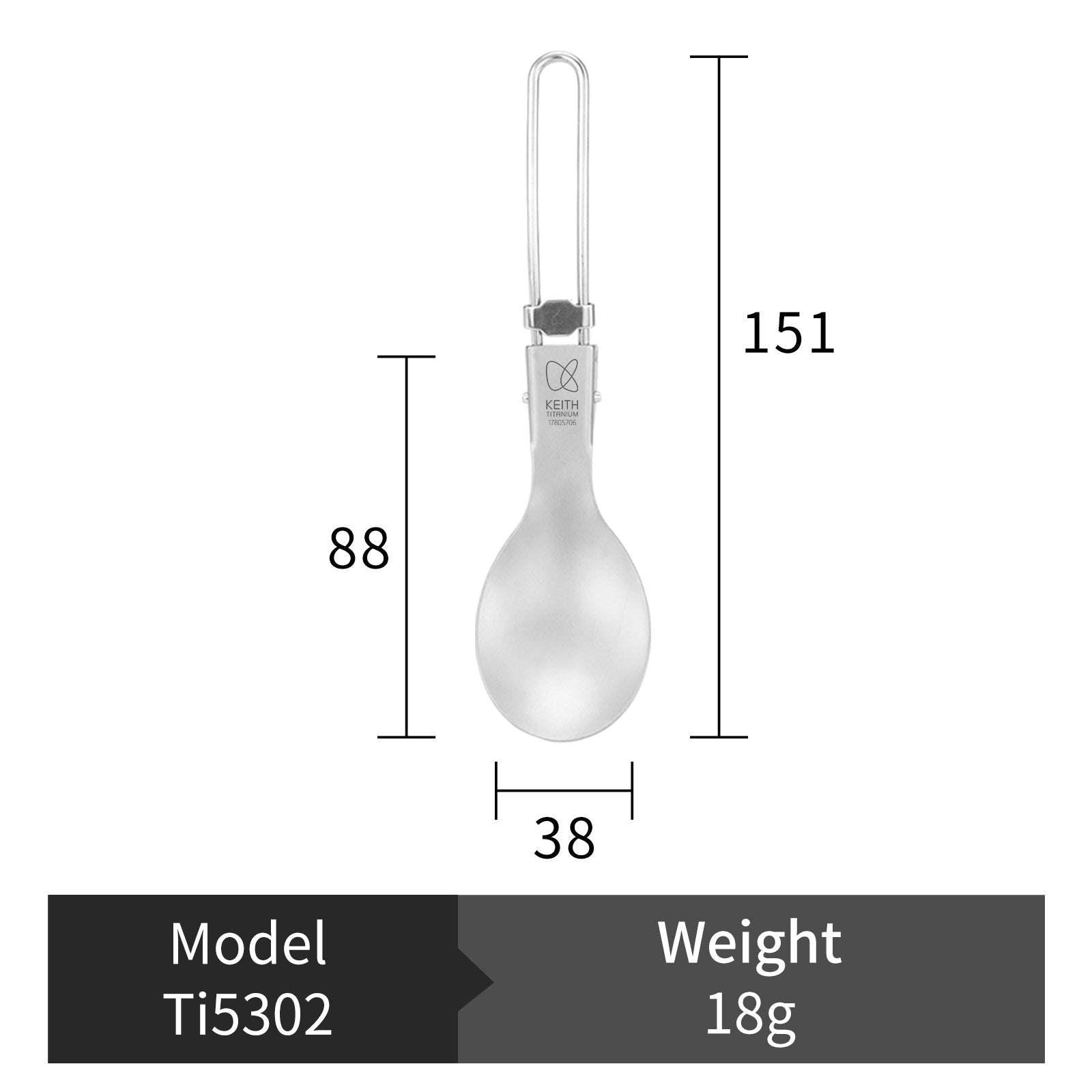 Couverts Pliables en Titane-5